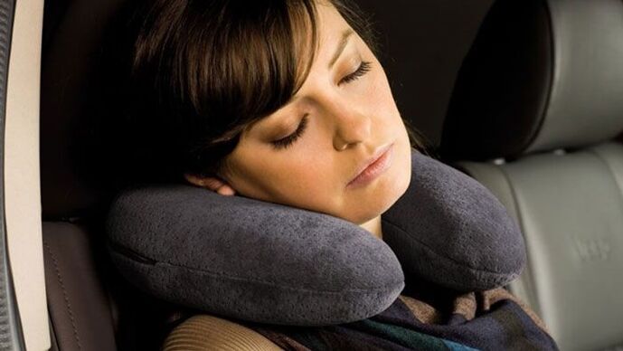 Support pillow for preventing neck osteochondrosis