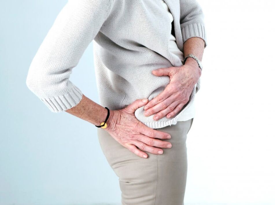 Hip pain may be caused by damage to surrounding components