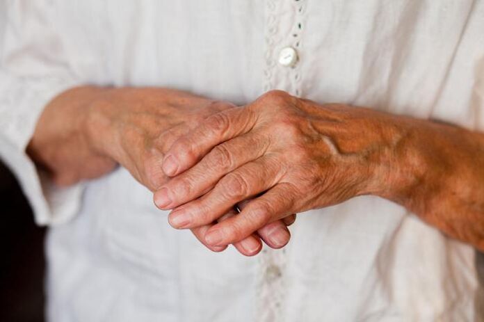 Hand joint pain often affects the elderly